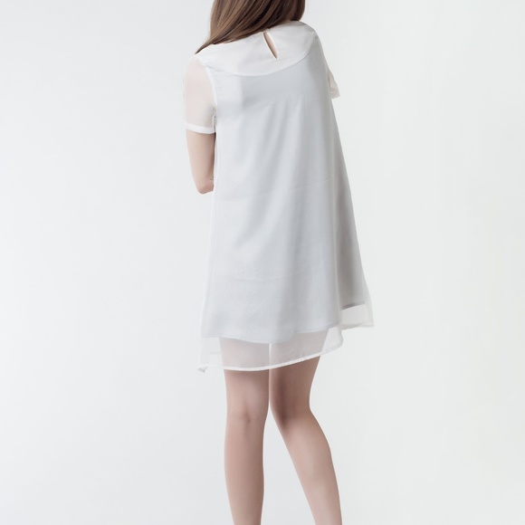 Silk Layered Dress - Picture 4 of 5